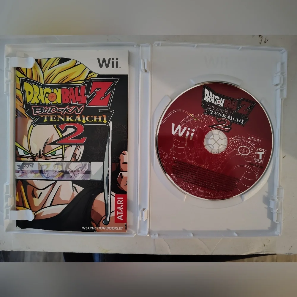 Dragon Ball Z: Budokai Tenkaichi 2 (Nintendo Wii, 2006) COMPLETE